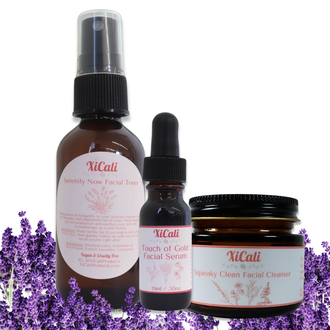 XiCali Skin Care Kit (Rose/Lavender)