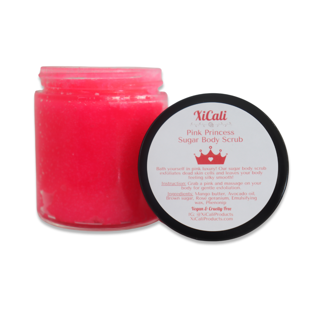 Pink Princess Sugar Body Scrub XiCali Products