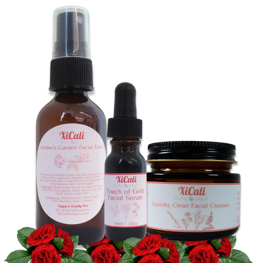 XiCali Skin Care Kit (Rose/Lavender)
