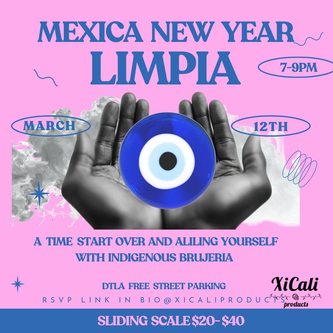 Mexica  New Year Limpia