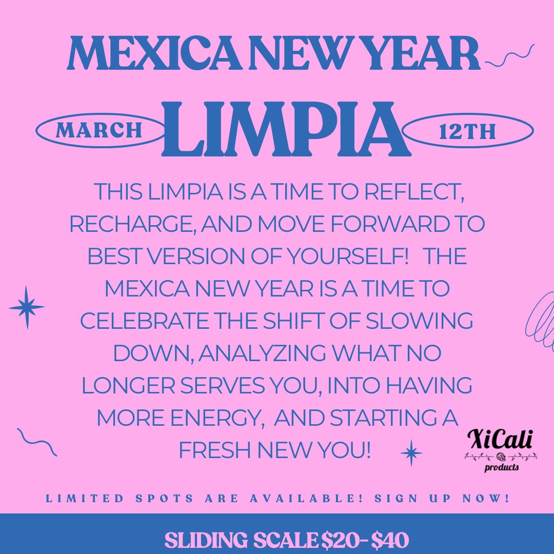 Mexica  New Year Limpia