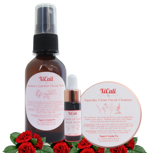 XiCali Skin Care Kit (Rose/Lavender)