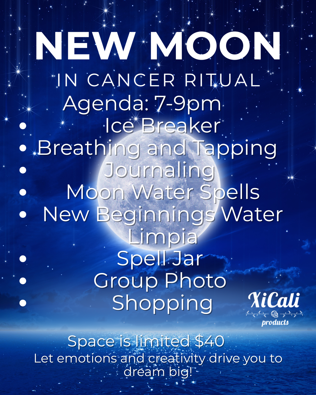New Moon in Cancer Ritual Night