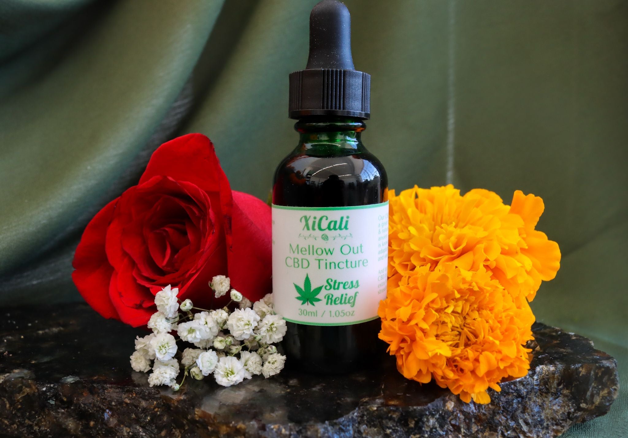 Mellow Out CBD Tincture | Cannabis Tincture for Stress & Anxiety 