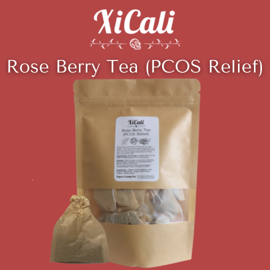Rose Berry Tea (PCOS Relief)